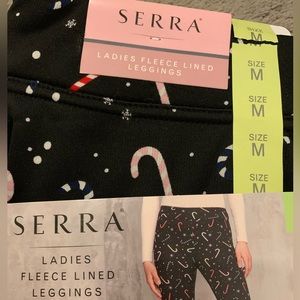 NWT fleece lined leggings